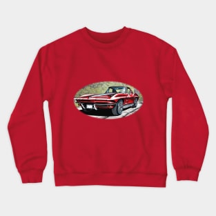 Lil' Red 63 Corvette Crewneck Sweatshirt